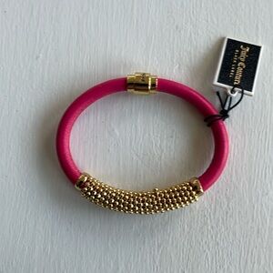 Juicy Couture Pink with Gold Bracelet NWT